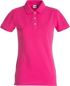 clique Stretch Premium Polo Women – damska koszulka polo z elastanem – bright