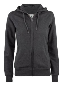 clique Premium OC Hoody Full Zip Women — Bluza damska z bawełny organicznej
