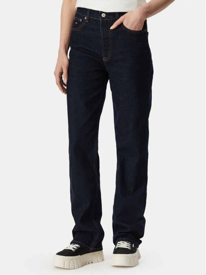 Tommy Jeans Jeansy DW0DW23030 Granatowy Straight Fit