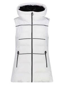 CMP Kamizelka pikowana w kolorze białym rozmiar: 44