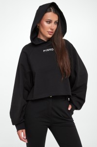 Bluza damska z kapturem Mediocre PINKO