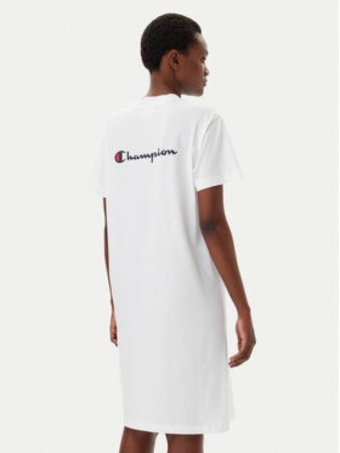 Champion Sukienka codzienna 117782 Biały Loose Fit