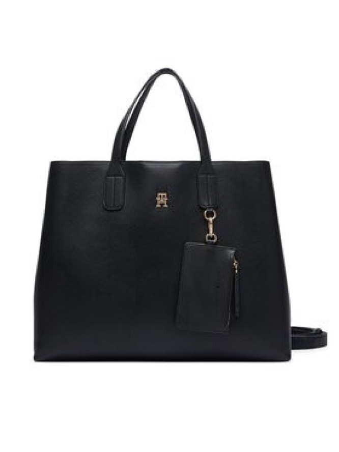 Tommy Hilfiger Torebka Th Icon Satchel AW0AW18723 Czarny
