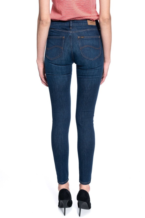 DAMSKIE SPODNIE JEANSOWE LEE SCARLETT FOSTER DARK L526MHBM 112111755