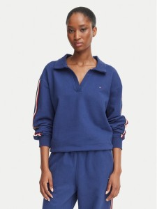 Tommy Hilfiger Bluza Rugby UW0UW06629 Niebieski Relaxed Fit