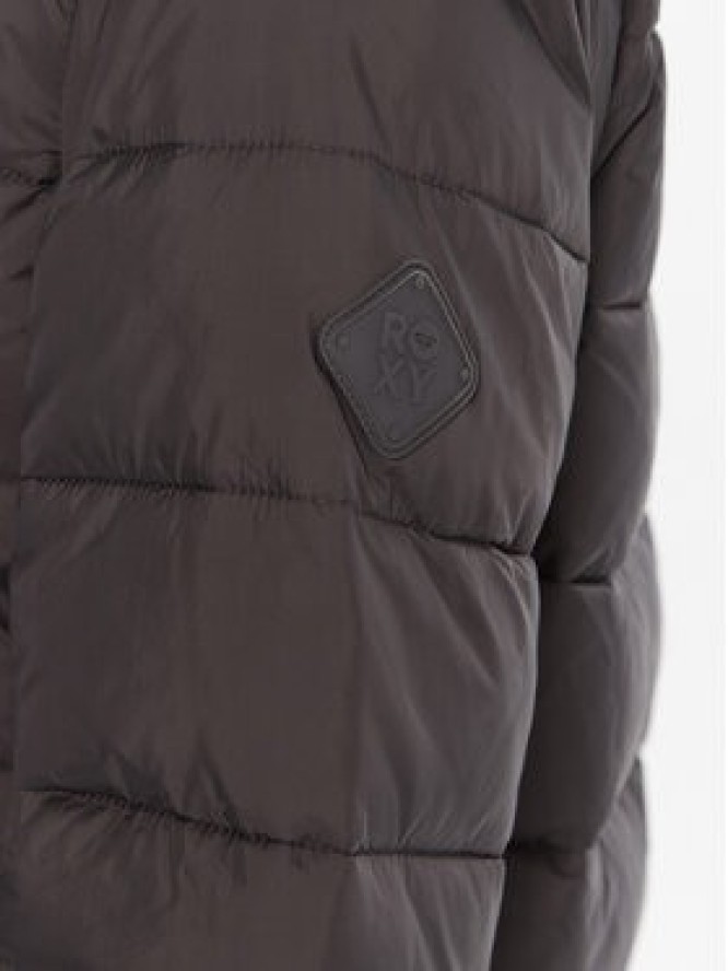 Roxy Kurtka przejściowa Wind ERJJK03692 Szary Regular Fit