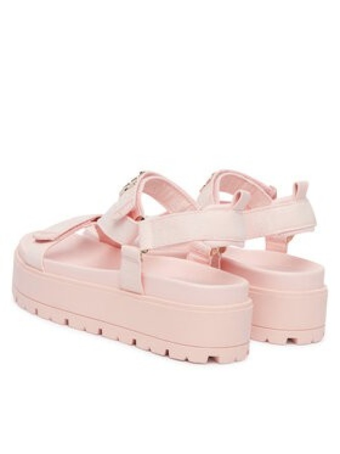 Guess Sandały FLJFTT DEN03 Różowy jasny