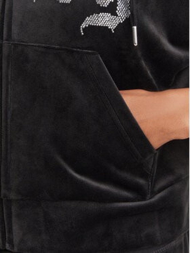 Juicy Couture Bluza Old Gothic JCWAS226333 Czarny Slim Fit
