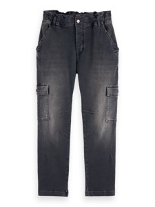 Scotch & Soda Dżinsy - Tapered fit - w kolorze antracytowym rozmiar: W26/L32