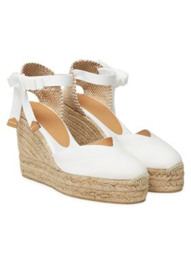 Castañer Espadryle Chiara/8ED/001 020992 Biały