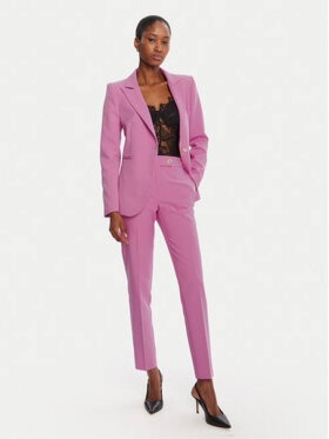 Rinascimento Marynarka CFC0126224003 Różowy Regular Fit