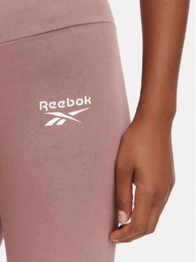 Reebok Legginsy Celina RK25701CCW Brązowy Slim Fit