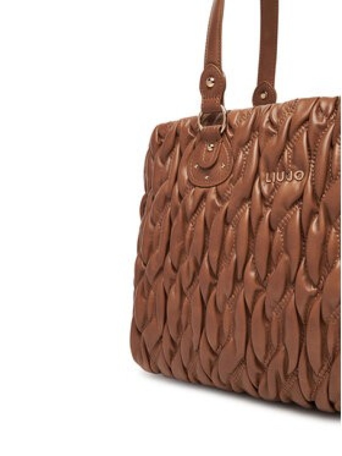 Liu Jo Torebka Ecs M Tote AF5014 E0457 Brązowy