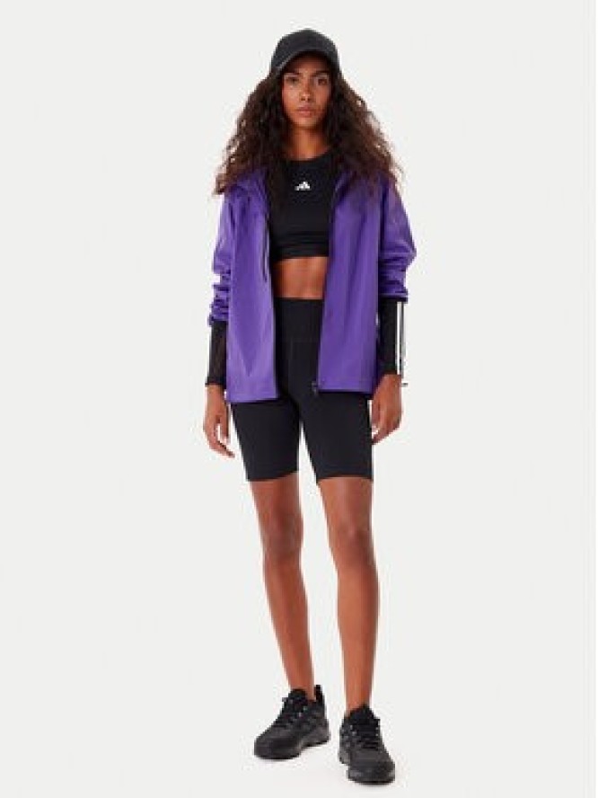 adidas by Stella McCartney Kurtka do biegania Running JX9082 Fioletowy Regular Fit