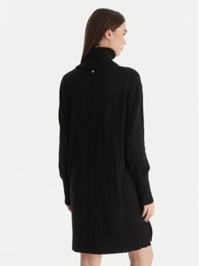 BOSS Sukienka dzianinowa C_Feringatessa 50550493 Czarny Relaxed Fit