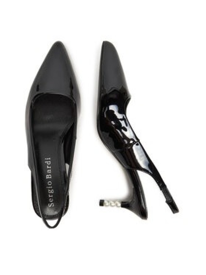 Sergio Bardi Czółenka WYL3994-3Z-SB Czarny