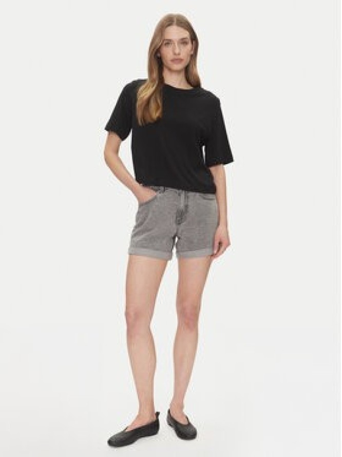 Vero Moda Szorty jeansowe Zuri 10279493 Szary Regular Fit