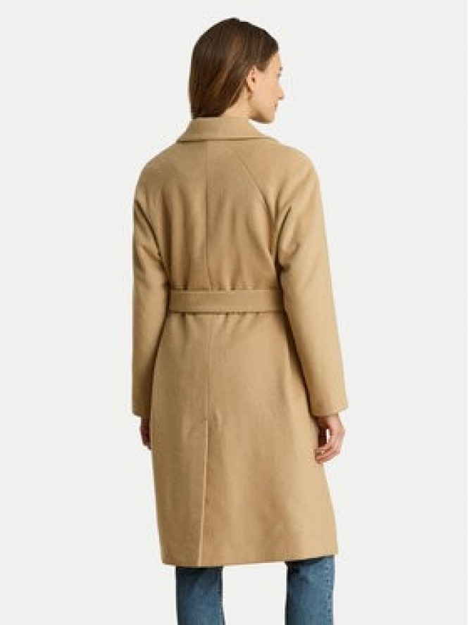 LAUREN RALPH LAUREN Płaszcz wełniany 297P04140002 Beżowy Regular Fit