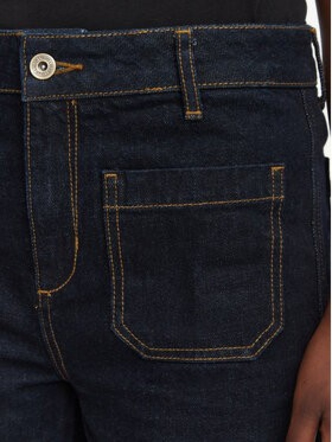 Liu Jo Jeansy UF6196 D4854 Granatowy Flare Fit