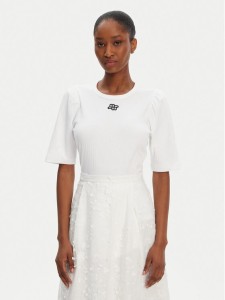 Munthe T-Shirt Parsa 252110025264 Biały Regular Fit