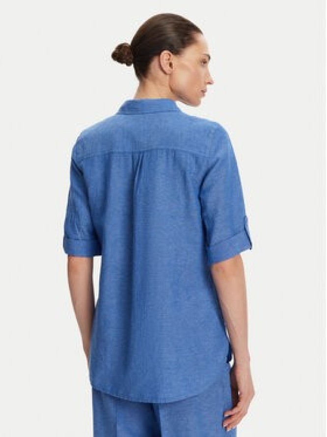 Olsen Koszula 12002121 Niebieski Regular Fit