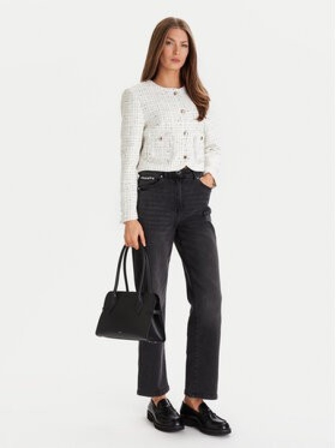 Morgan Marynarka 252-VGABY Écru Slim Fit