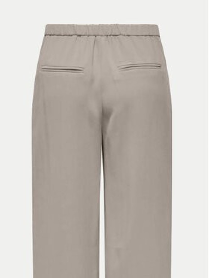 ONLY Spodnie materiałowe Leila 15338347 Beżowy Wide Leg