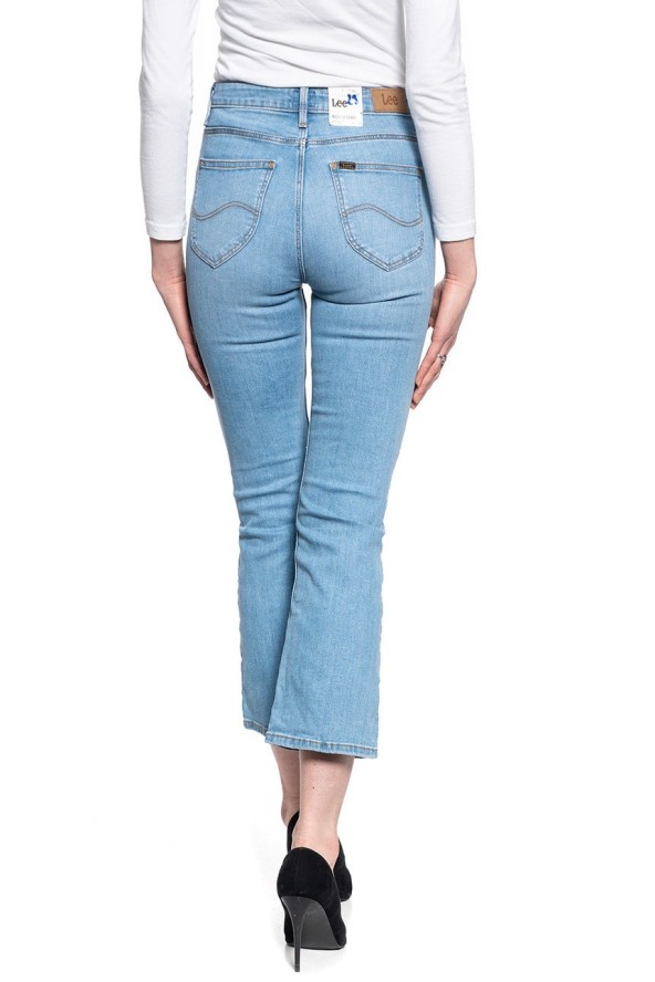 DAMSKIE SPODNIE JEANSOWE LEE KICKED FLARE L30TMOHR 112106716