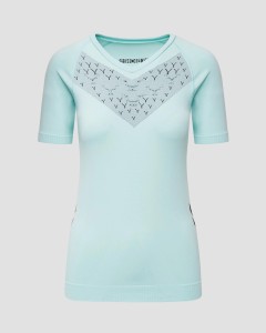 Koszulka biegowa damska X-Bionic Twyce Run Shirt SS Blue