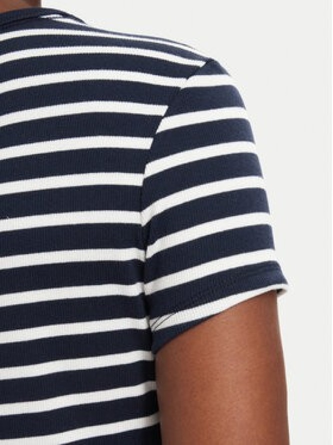 Tommy Jeans T-Shirt DW0DW17383 Granatowy Regular Fit