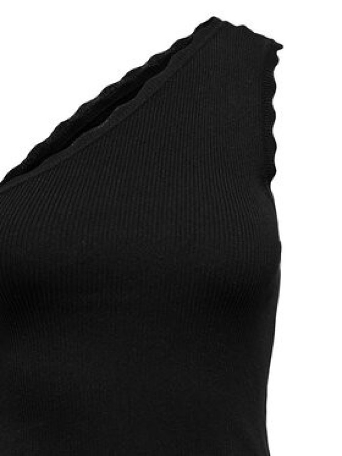 JDY Top Nanna 15351420 Czarny Slim Fit