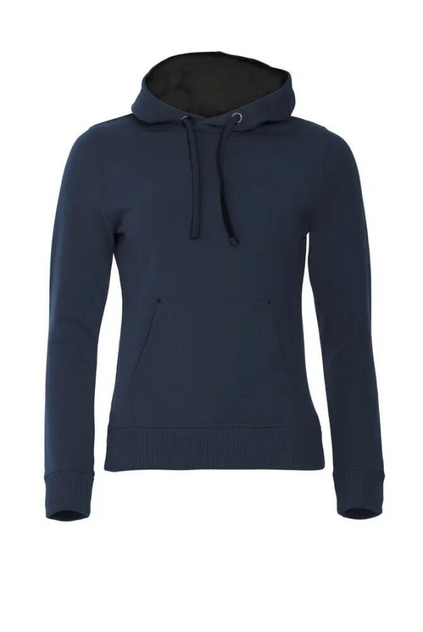 clique Classic Hoody Women – damska bluza z kapturem dark navy