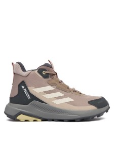 adidas Trekkingi Terrex Anylander Mid Rain.Rdy Hiking Shoes KJ0866 Brązowy