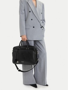 Nine West Torba na laptopa EO-LUXE SOCIETY-LA374-4792 Czarny