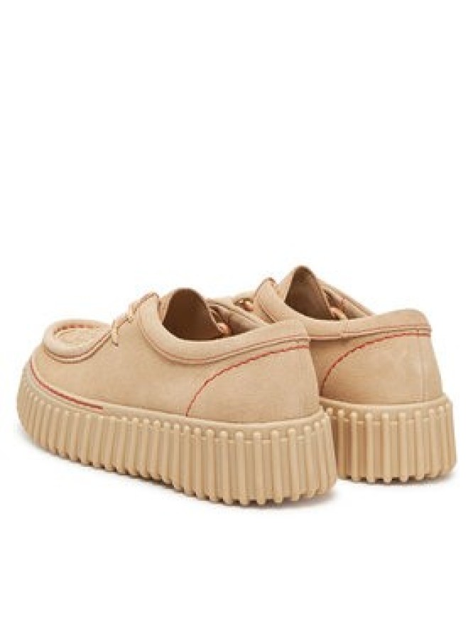 Clarks Półbuty Torhill Bee 26181191 Écru