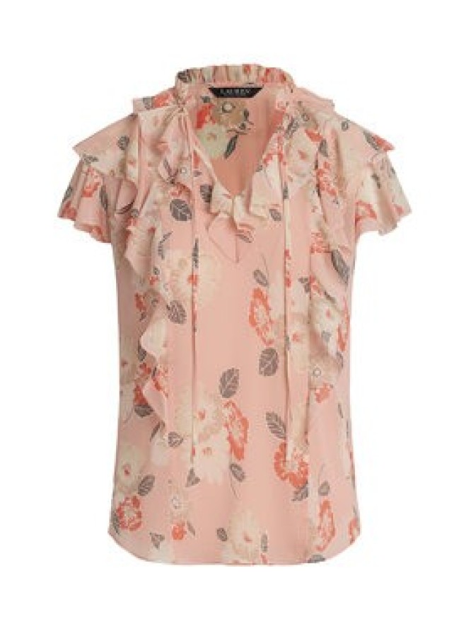 LAUREN RALPH LAUREN Bluzka 200963698001 Różowy Relaxed Fit
