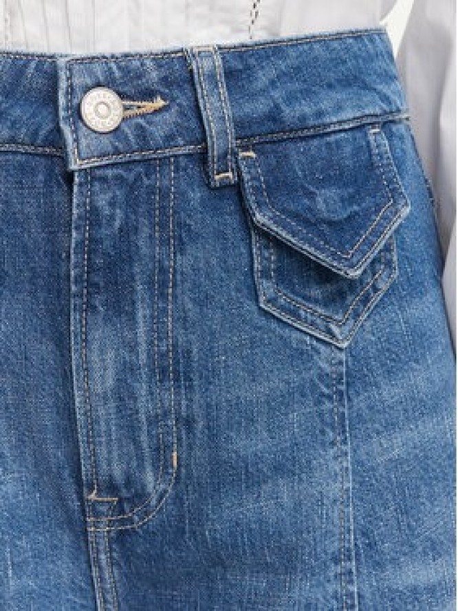 BOSS Jeansy C Jane 50564408 Niebieski Wide Leg