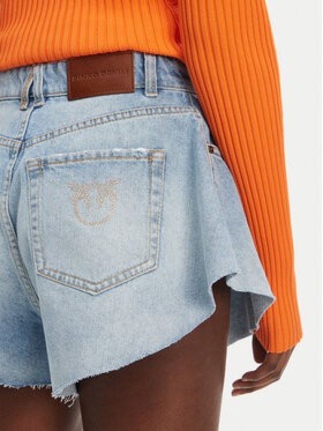 PINKO Szorty jeansowe Calma 100395 A2OC Niebieski Relaxed Fit