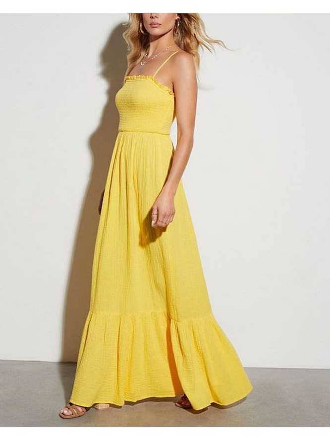 Milan Kiss Sukienka w kolorze żółtym rozmiar: S