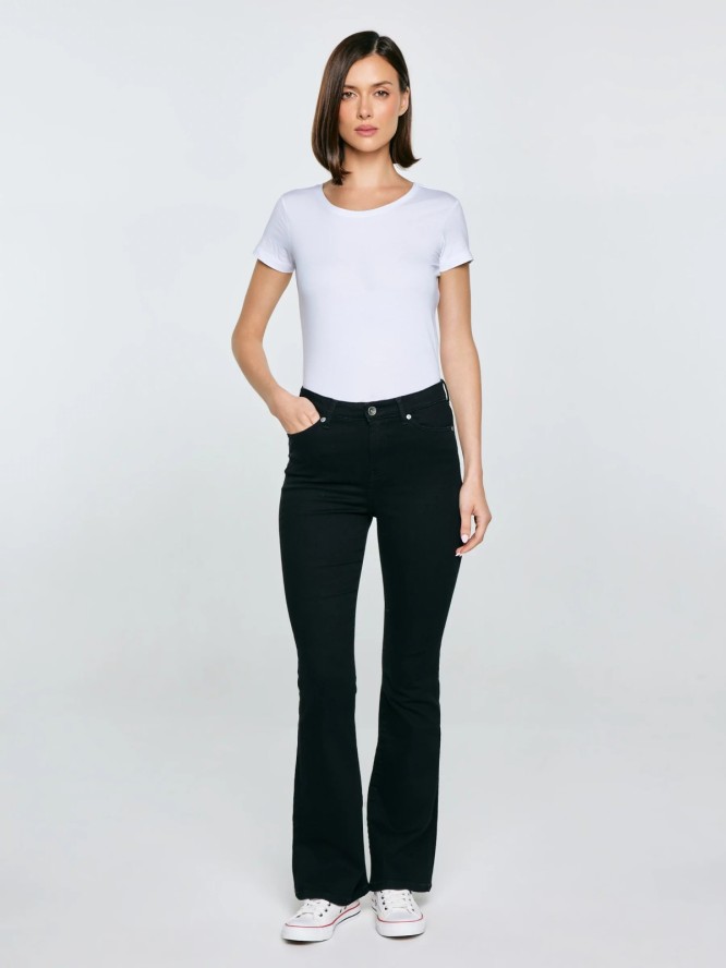 Koszulka damska z bawełny supima biała Supiclassica 101