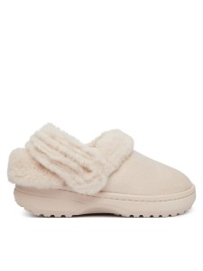 Crocs Klapki Classic Unfurgettable Vegan Suede Clog 212106 Kremowy