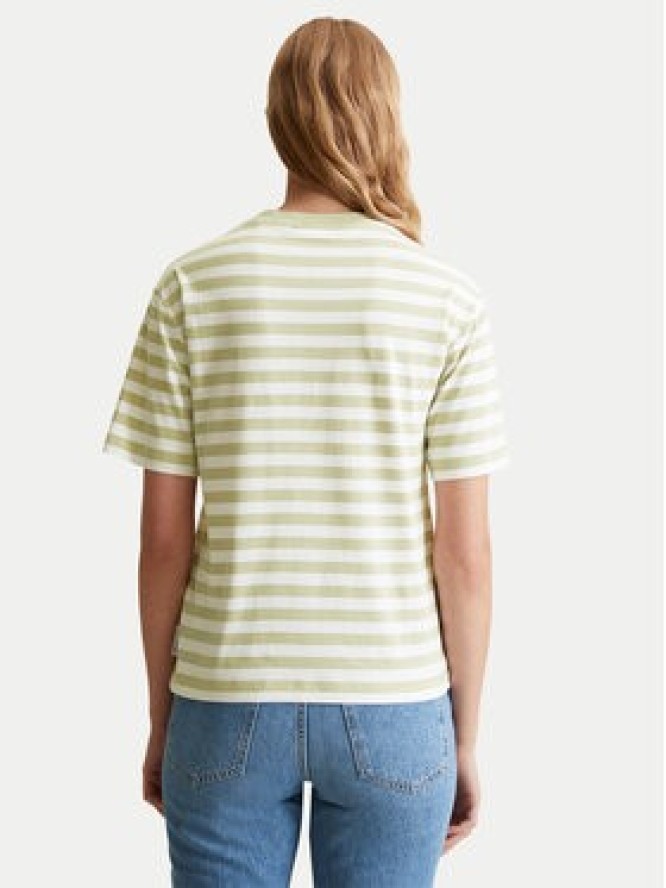 Marc O'Polo Denim T-Shirt 500 0006 509 Zielony Relaxed Fit