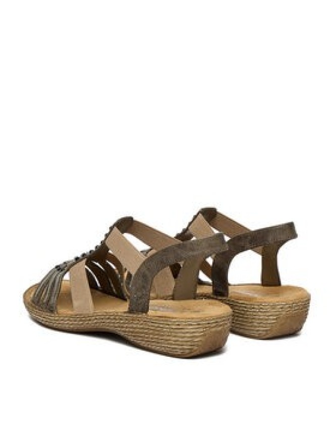 Rieker Sandały CEO-65861-45 Szary