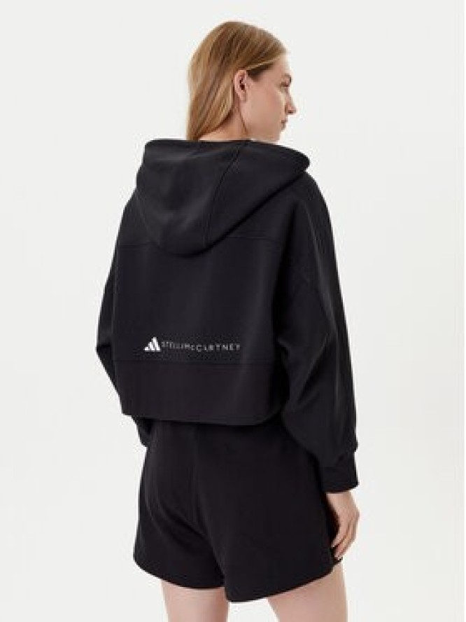 adidas by Stella McCartney Bluza JD8107 Czarny Loose Fit