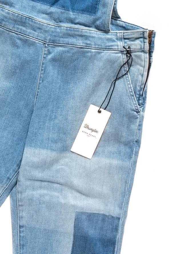 WRANGLER BIB INDIGO RULES W26RLO86H