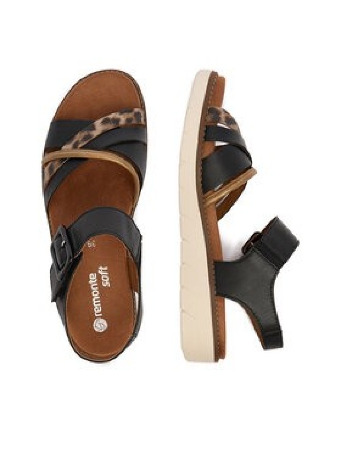 Remonte Sandały CEO-D2043-03 Czarny