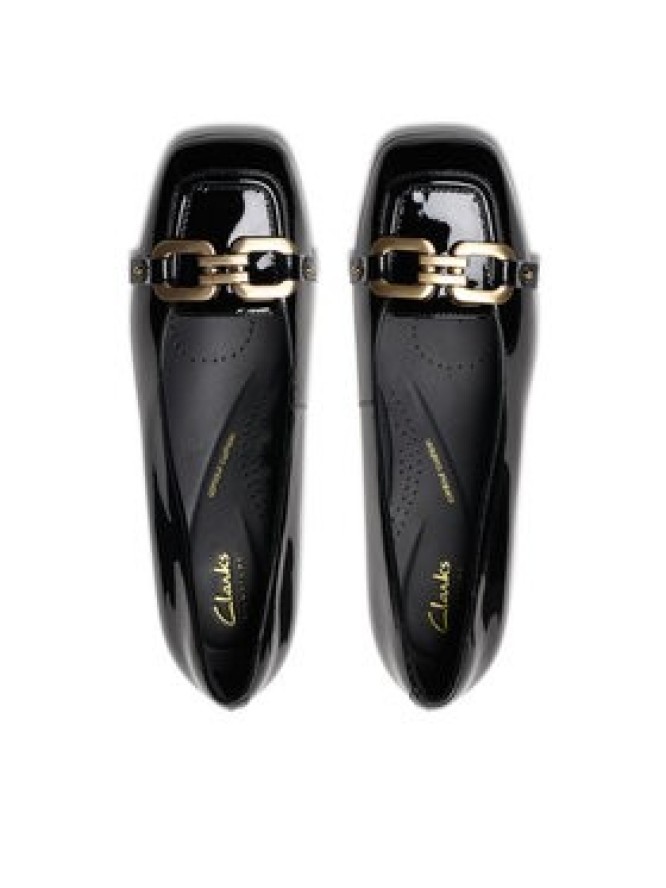 Clarks Czółenka Nyta45 Court 26181317 Czarny