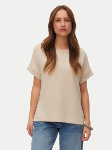Vero Moda Bluzka Hali 10339414 Beżowy Regular Fit