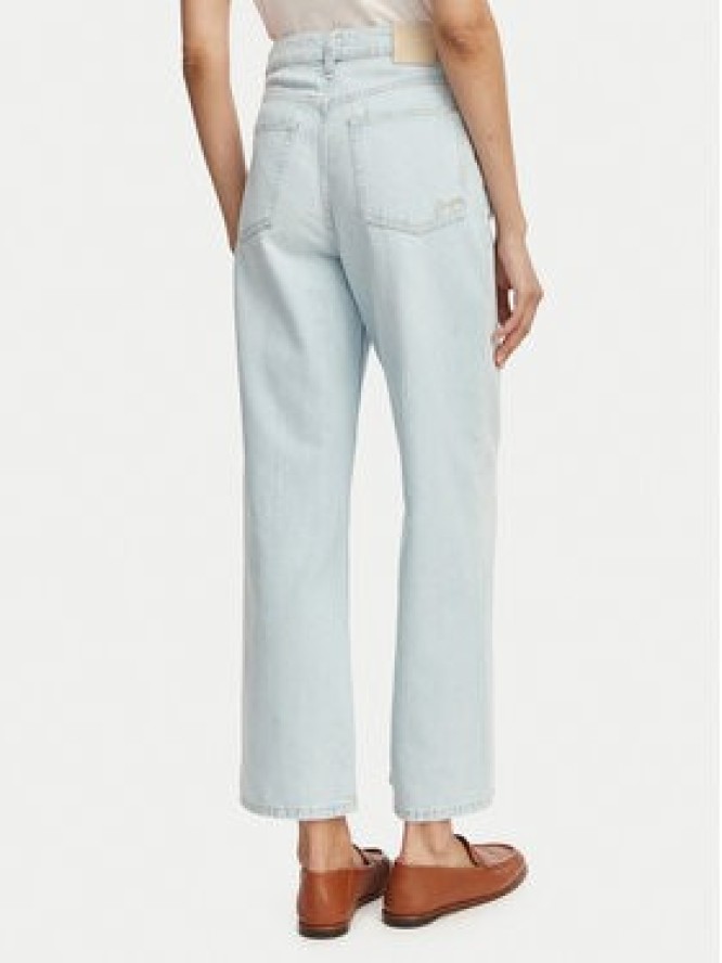 BOSS Jeansy C Marlene Crop 50558703 Niebieski Straight Fit