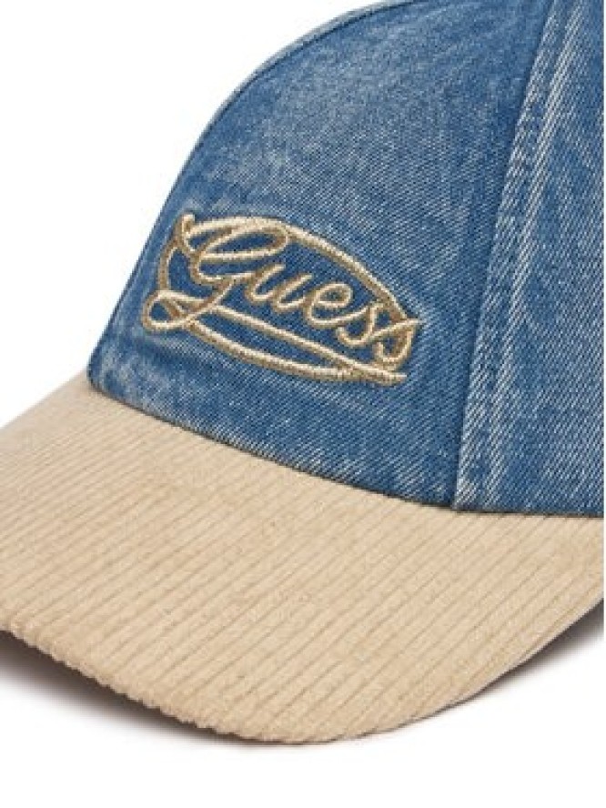 Guess Czapka z daszkiem AW5505 COT01 Niebieski